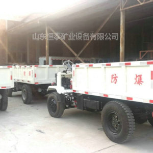礦用WC3J防爆無(wú)軌膠輪車